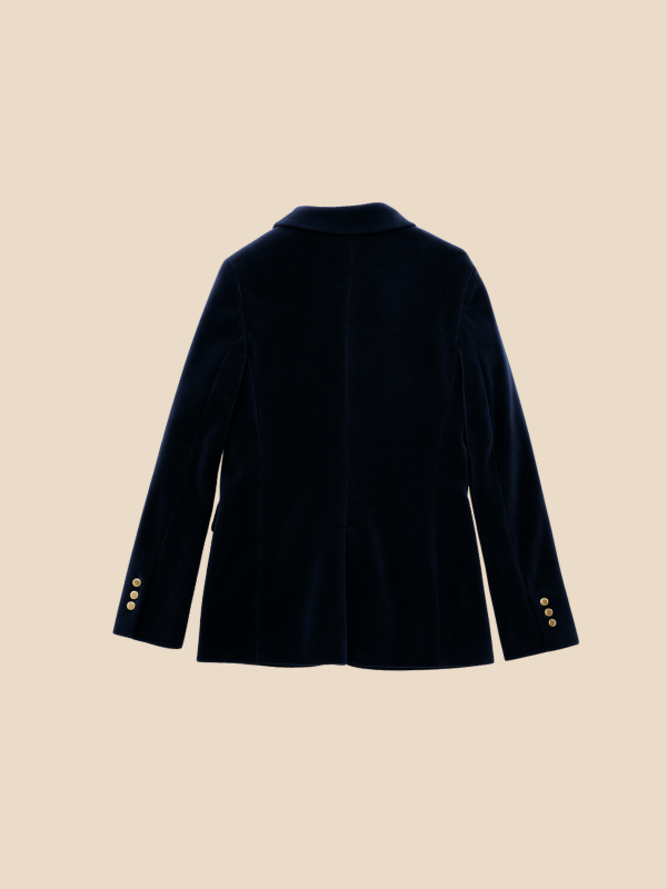 Blazer Women's Tailored Fit with Notched Collar and Button Detail | D&S - 6 - Dublin-stylehouse