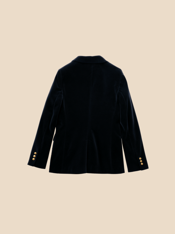 Blazer Women's Tailored Fit with Notched Collar and Button Detail | D&S - 11 - Dublin-stylehouse