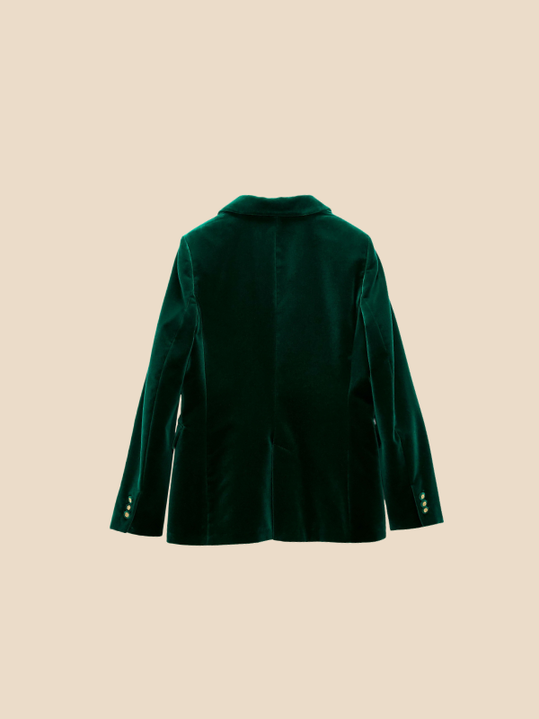 Blazer Women's Tailored Fit with Notched Collar and Button Detail | D&S - 7 - Dublin-stylehouse