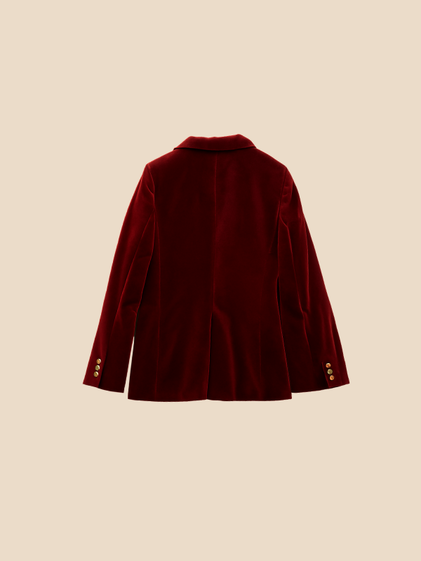 Blazer Women's Tailored Fit with Notched Collar and Button Detail | D&S - 9 - Dublin-stylehouse