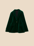 Blazer Women's Tailored Fit with Notched Collar and Button Detail | D&S - 3 - Dublin-stylehouse