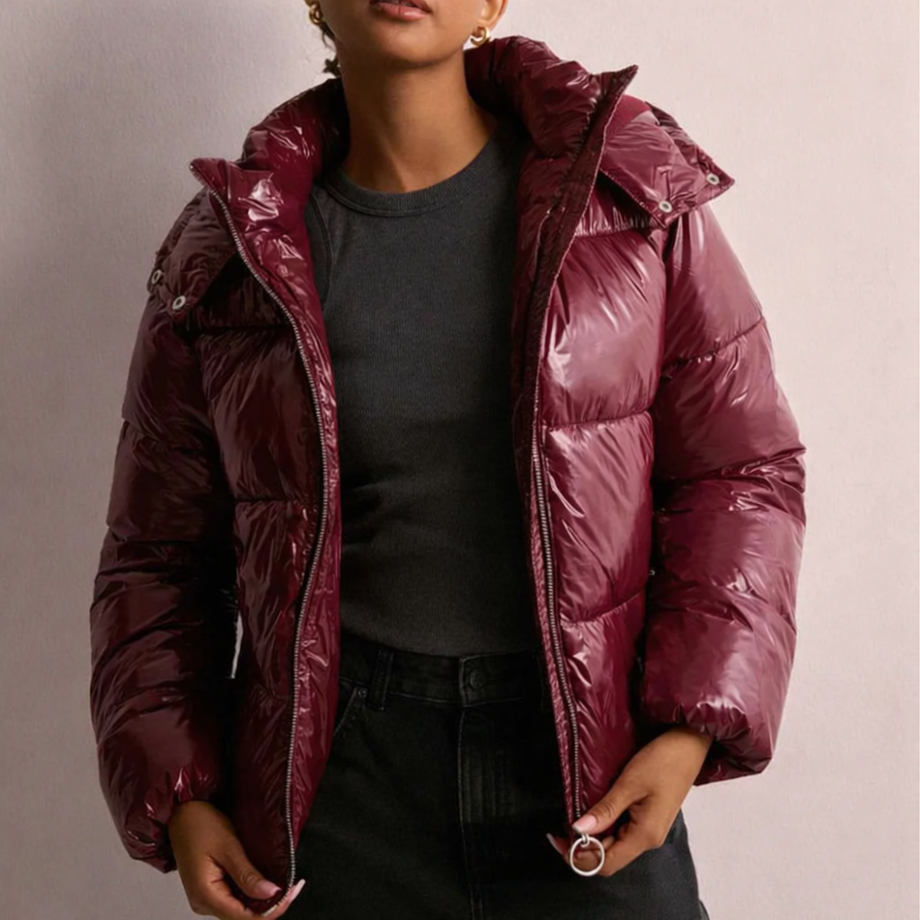 Puffer Jacket for Women | Compact Fit with Hood | D&S - 6 - Dublin-stylehouse