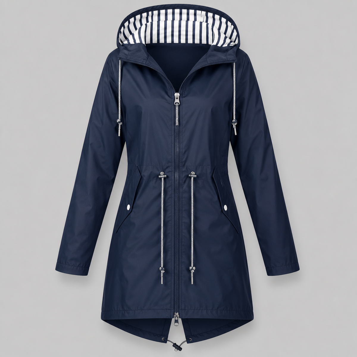 Amelia - Women's Waterproof Parka Jacket with Hood - 9 - Dublin-stylehouse