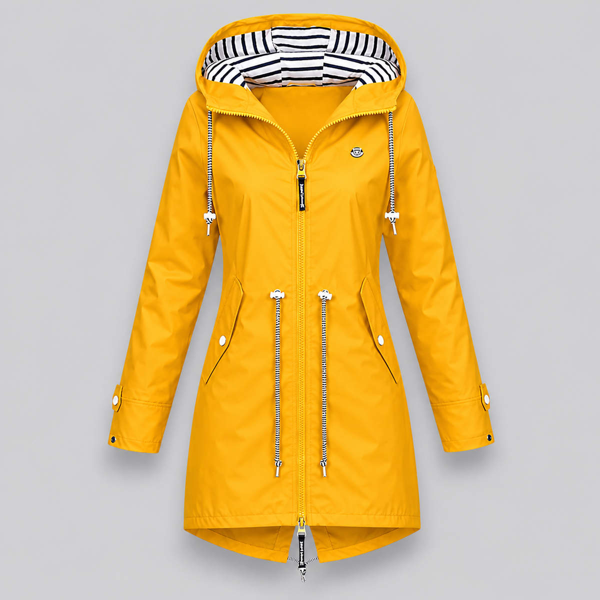 Amelia - Women's Waterproof Parka Jacket with Hood - 2 - Dublin-stylehouse