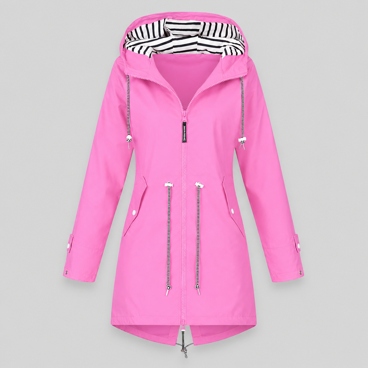 Amelia - Women's Waterproof Parka Jacket with Hood - 3 - Dublin-stylehouse