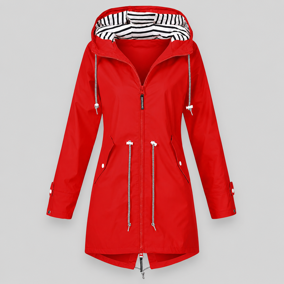 Amelia - Women's Waterproof Parka Jacket with Hood - 1 - Dublin-stylehouse