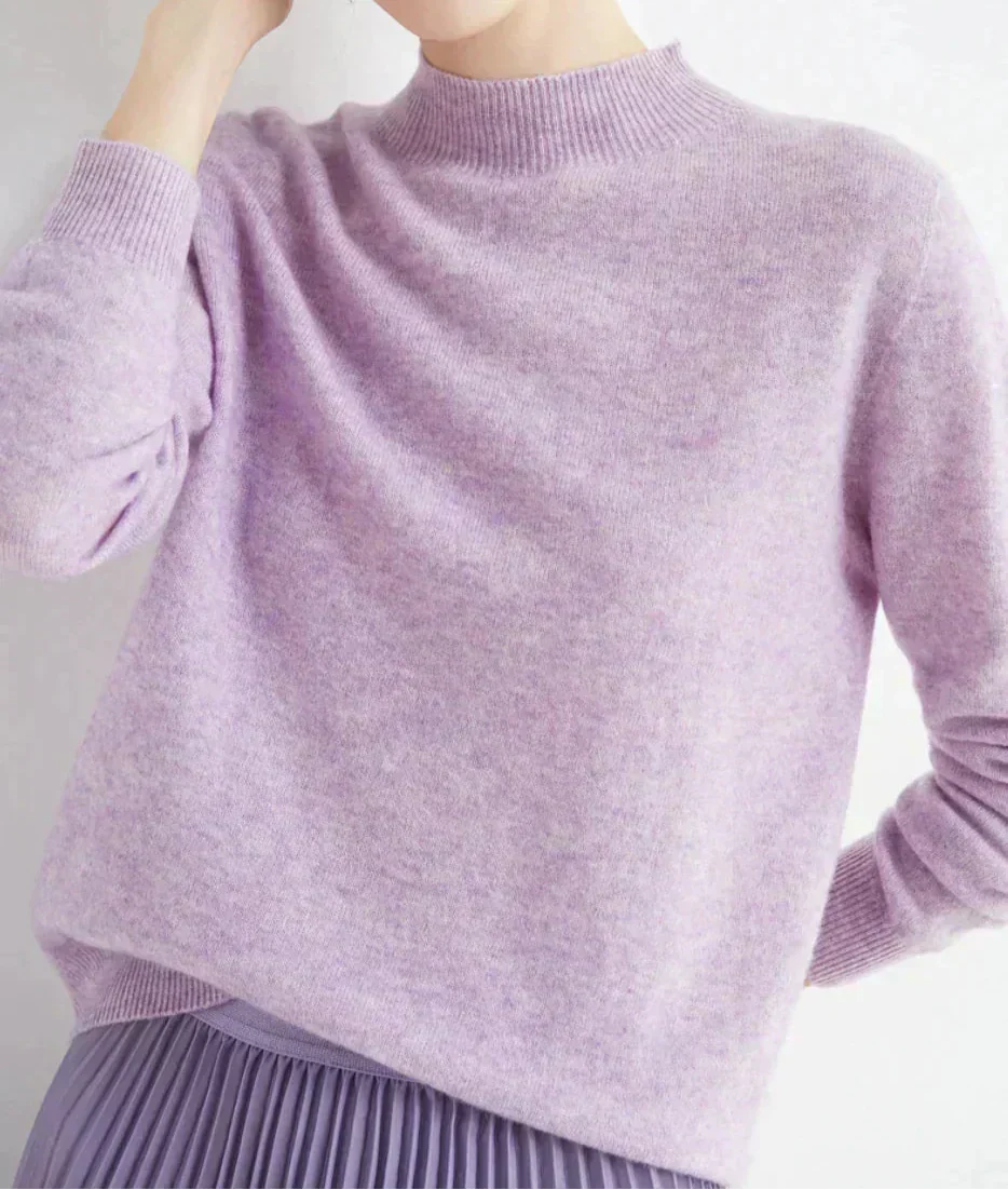 Women's Sweater | Classic Round Neck with Long Sleeves | D&S - 19 - Dublin-stylehouse