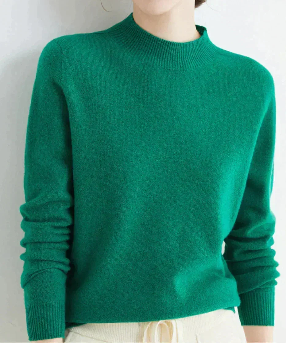 Women's Sweater | Classic Round Neck with Long Sleeves | D&S - 23 - Dublin-stylehouse