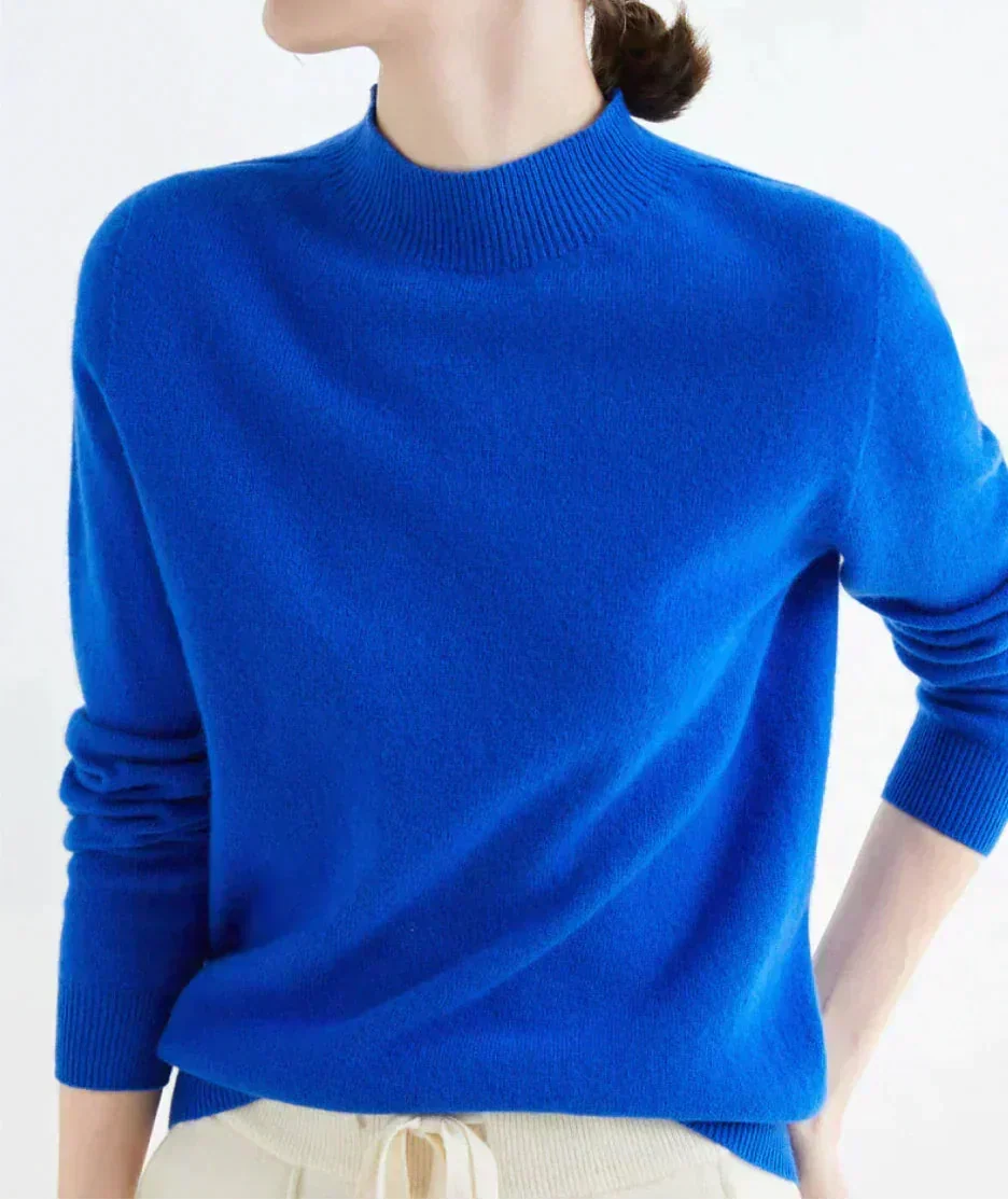 Women's Sweater | Classic Round Neck with Long Sleeves | D&S - 22 - Dublin-stylehouse