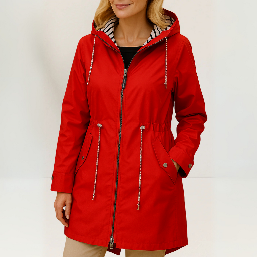 Amelia - Women's Waterproof Parka Jacket with Hood - 6 - Dublin-stylehouse