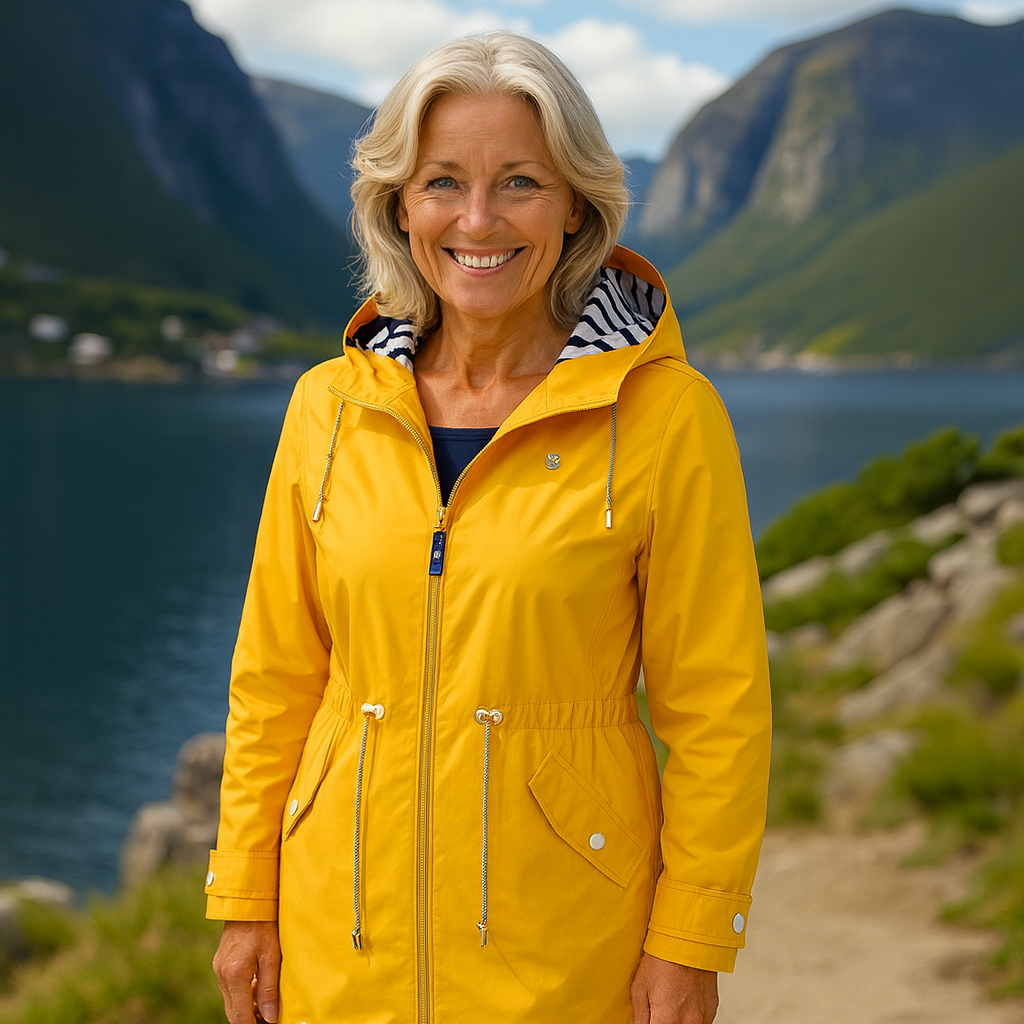 Amelia - Women's Waterproof Parka Jacket with Hood - 7 - Dublin-stylehouse