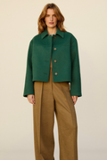 Temple Bar Cropped Wool Jacket