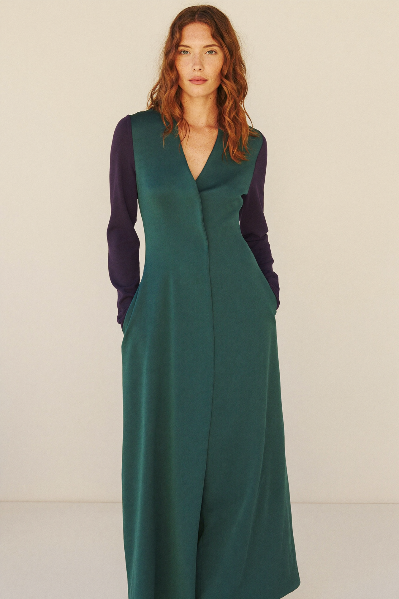 Phoenix Long-Sleeve Maxi Dress