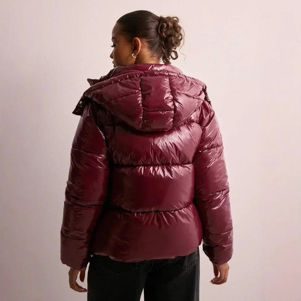 Puffer Jacket for Women | Compact Fit with Hood | D&S - 5 - Dublin-stylehouse