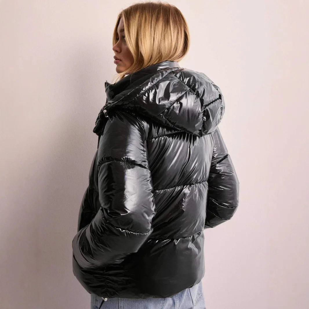 Puffer Jacket for Women | Compact Fit with Hood | D&S - 4 - Dublin-stylehouse