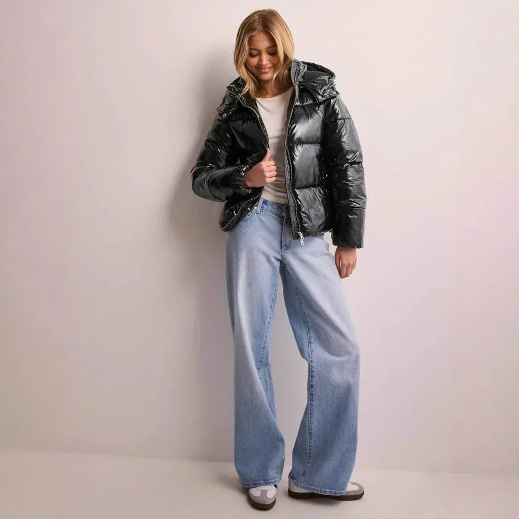 Puffer Jacket for Women | Compact Fit with Hood | D&S - 3 - Dublin-stylehouse